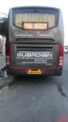 Guardian  Travels Bus-Side Image