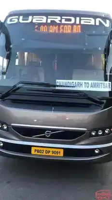 Guardian  Travels Bus-Front Image