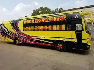 KGN Travels Hyderabad Bus-Front Image