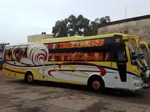 KGN Travels Hyderabad Bus-Side Image