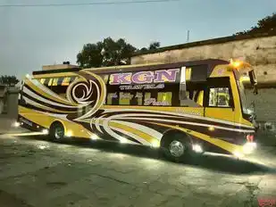 KGN Travels Hyderabad Bus-Side Image