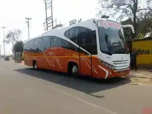 EX-Service Man Dependent Tourist Service Bus-Front Image