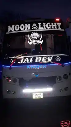 Moon Light Travels Katra Bus-Front Image