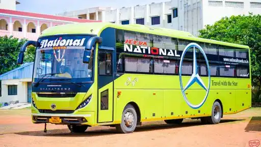 National Travels CHN Bus-Front Image
