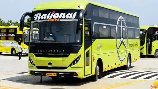 National Travels CHN Bus-Front Image