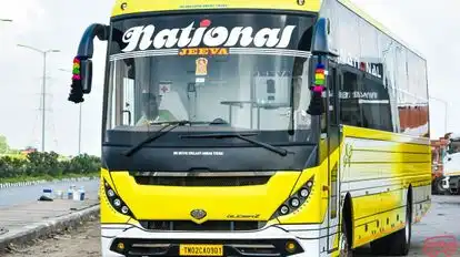 National Travels CHN Bus-Front Image