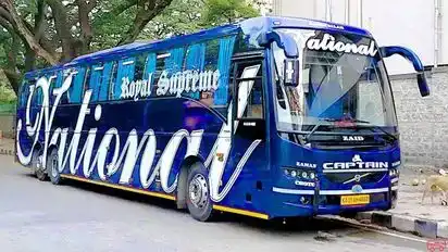 National Travels CHN Bus-Front Image