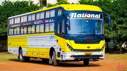 National Travels CHN Bus-Front Image