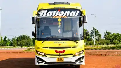 National Travels CHN Bus-Front Image