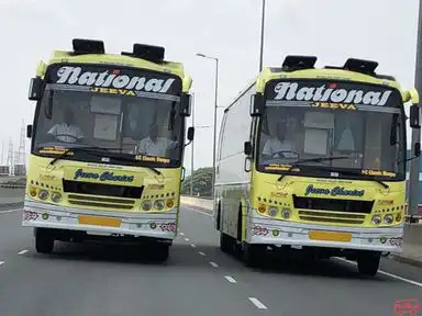 National Travels CHN Bus-Front Image