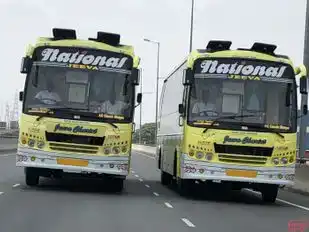 National Travels CHN Bus-Front Image