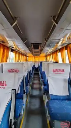 National Travels CHN Bus-Seats layout Image