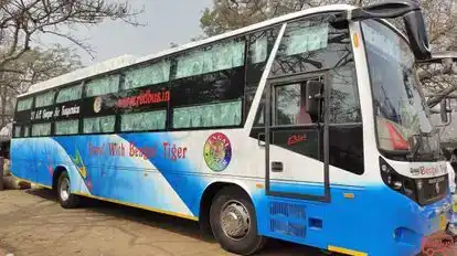 Bengal  Tiger Bus-Side Image