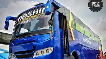 Aashin Travels (Under ASTC) Bus-Front Image