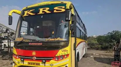 Krs  travels Bus-Front Image