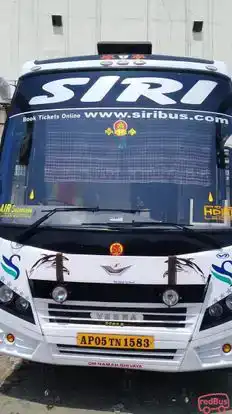 Siri Tours and Travels Bus-Front Image