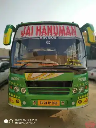 Jai Hanuman Travels Bus-Front Image