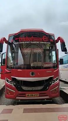 Trishul Transport Service Bus-Front Image