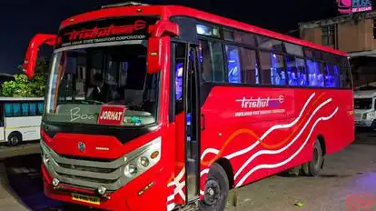 Trishul Transport Service Bus-Front Image