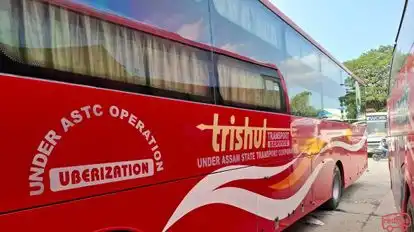 Trishul Transport Service Bus-Side Image