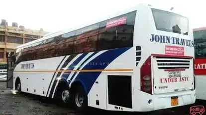 John  Travels Bus-Seats layout Image