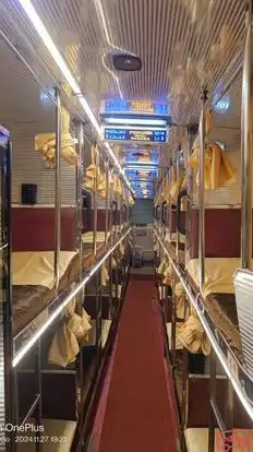 Prakash Travels Bus-Seats layout Image