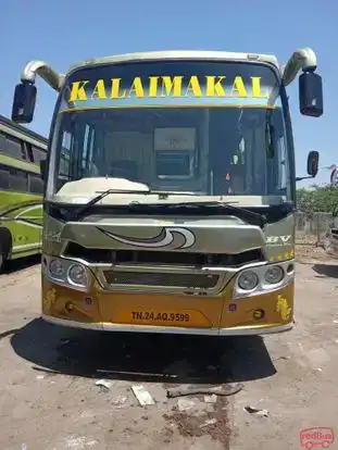 Kalaimakal Travels  Bus-Front Image