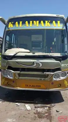 Kalaimakal Travels  Bus-Front Image
