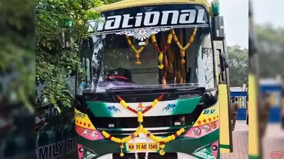 National Express NTHO Bus-Front Image