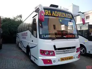 Sri Adhinath  Travels Bus-Front Image