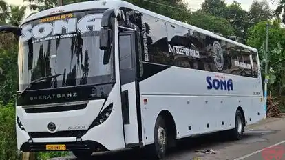 Sona Travels Bus-Front Image