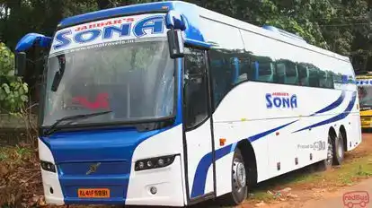 Sona Travels Bus-Front Image