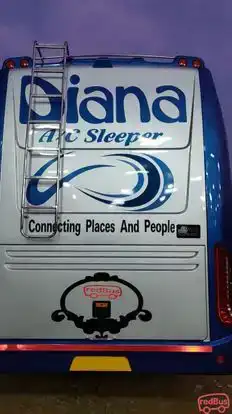 Diana Travels Bus-Front Image