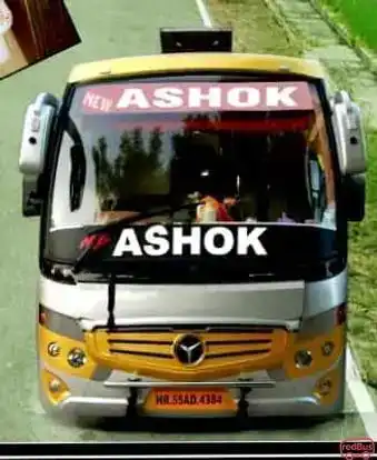 Ashok Travels Bus-Front Image