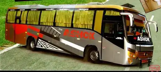 Ashok Travels Bus-Side Image