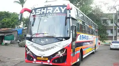 Ashray Travels Bus-Front Image