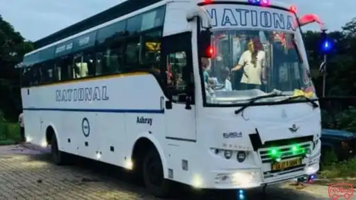 Ashray Travels Bus-Front Image