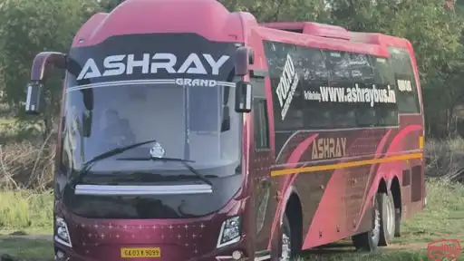 Ashray Travels Bus-Front Image