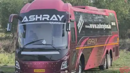 Ashray Travels Bus-Front Image