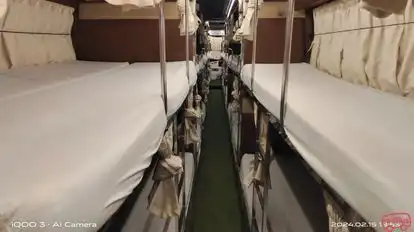 Ashray Travels Bus-Seats layout Image