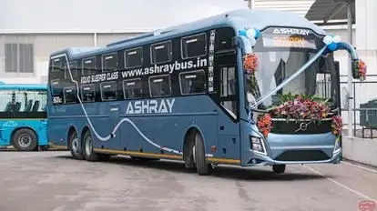 Ashray Travels Bus-Front Image