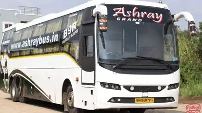 Ashray Travels Bus-Front Image