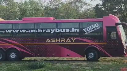 Ashray Travels Bus-Side Image