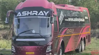Ashray Travels Bus-Front Image