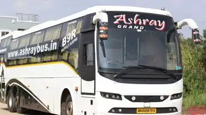 Ashray Travels Bus-Front Image