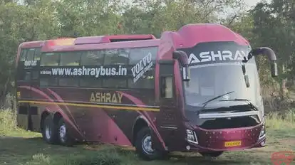 Ashray Travels Bus-Side Image