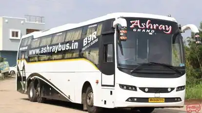 Ashray Travels Bus-Side Image