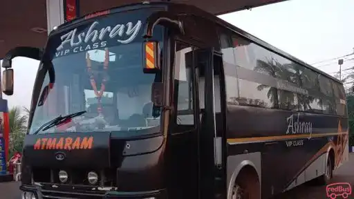 Ashray Travels Bus-Front Image