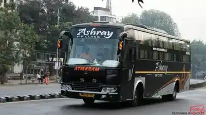 Ashray Travels Bus-Side Image