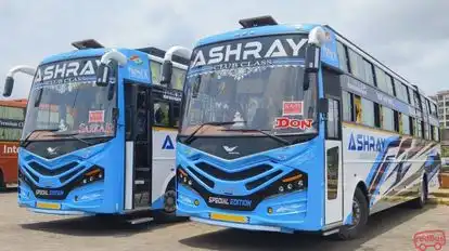 Ashray Travels Bus-Front Image